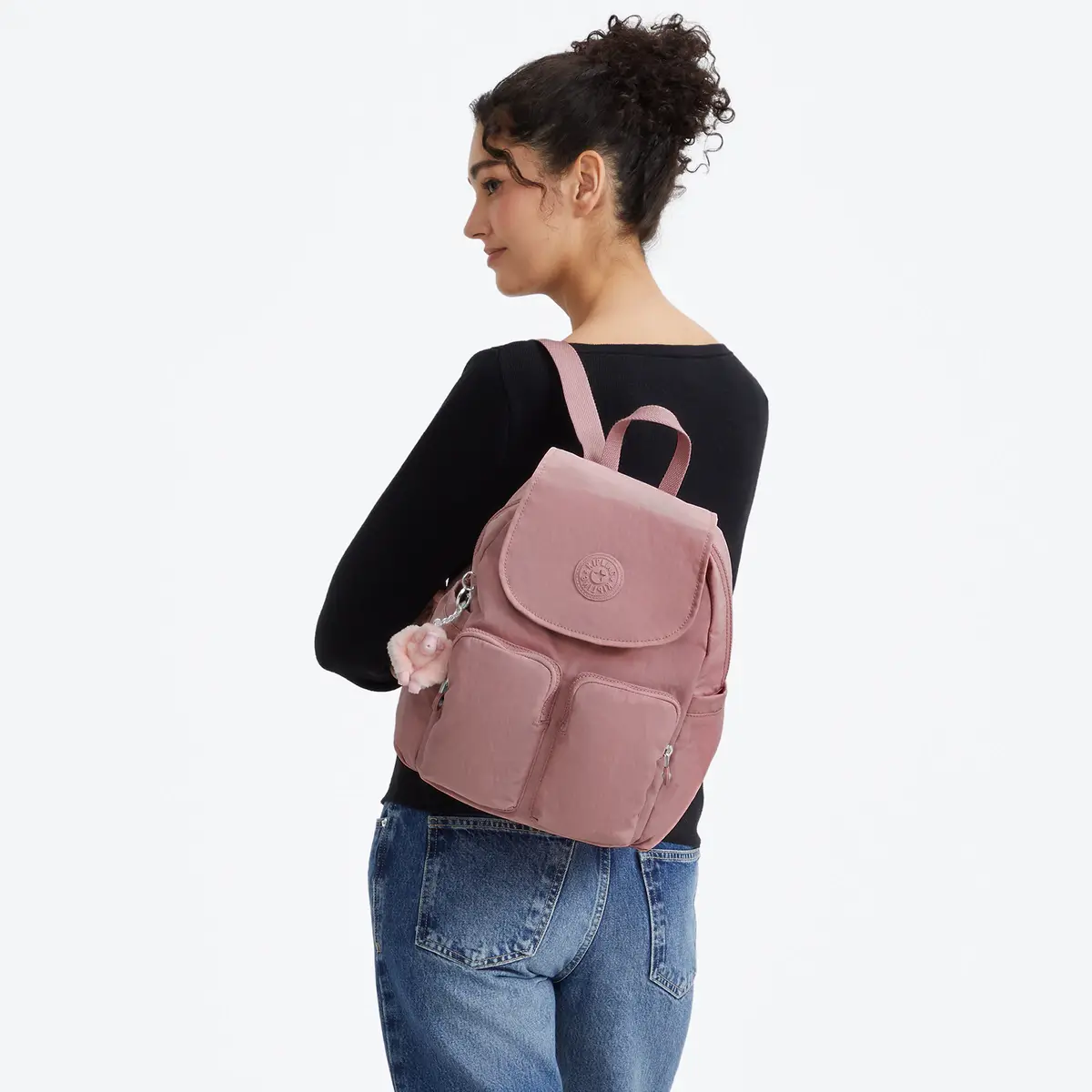 תיק גב קטן Kipling CITY POCKET S – KI9983MQ9 – smoky-blush – 5