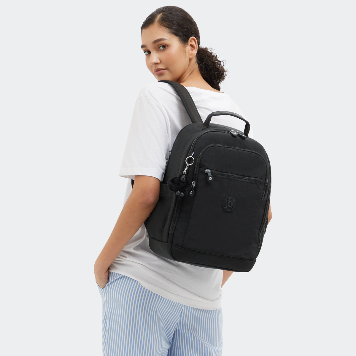 תיק גב לאחסון מתחת לכיסא במטוס Kipling SEOUL CABIN – KI9986P39 – black-noir – 9