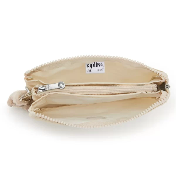 נרתיק גדול Kipling CREATIVITY L – K130933KA – beige-pearl – 2