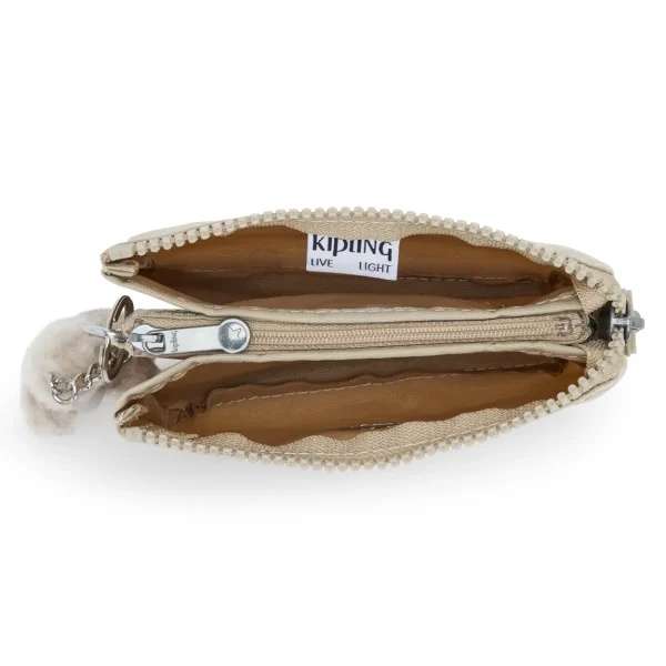 נרתיק קטן Kipling CREATIVITY S – K1520596A – signature-beige-embossed – 2
