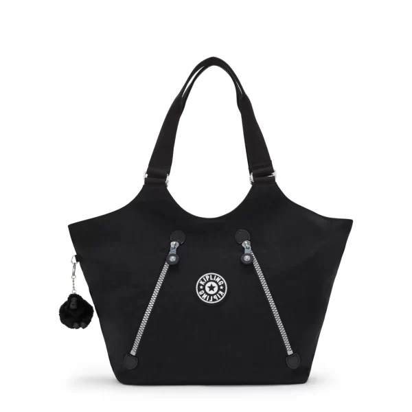 תיק בינוני עם סגירת רוכסן Kipling New Cicely – KI28881RE – rapid-black – 1