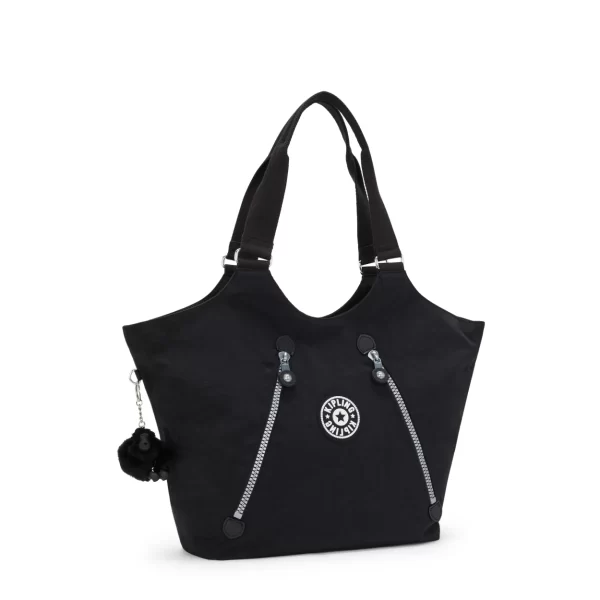 תיק בינוני עם סגירת רוכסן Kipling New Cicely – KI28881RE – rapid-black – 3