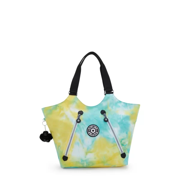 תיק בינוני עם סגירת רוכסן Kipling New Cicely – KI2888X95 – my-tie-dye – 1