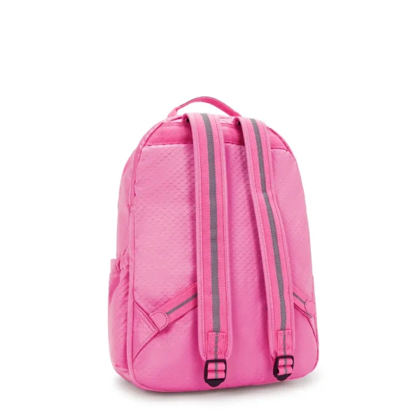 תיק גב גדול Kipling SEOUL LAP – KI293256J – pink-mermaid-embossed – 1