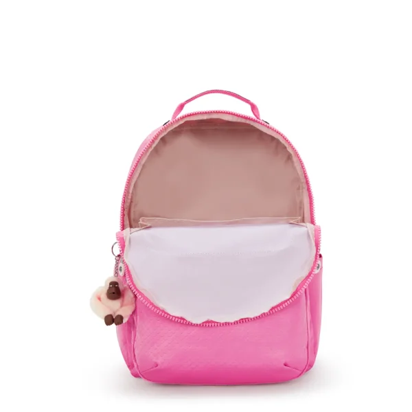 תיק גב גדול Kipling SEOUL LAP – KI293256J – pink-mermaid-embossed – 2
