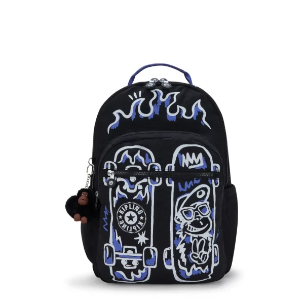 תיק גב גדול Kipling SEOUL LAP – KI293280S – fire-skate – 1