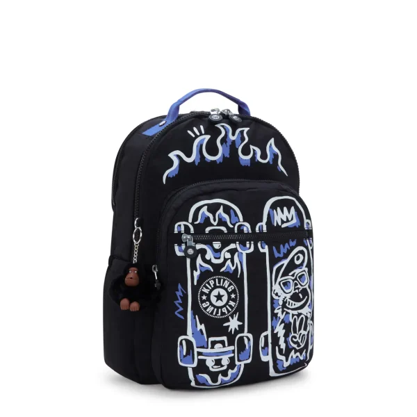 תיק גב גדול Kipling SEOUL LAP – KI293280S – fire-skate – 3