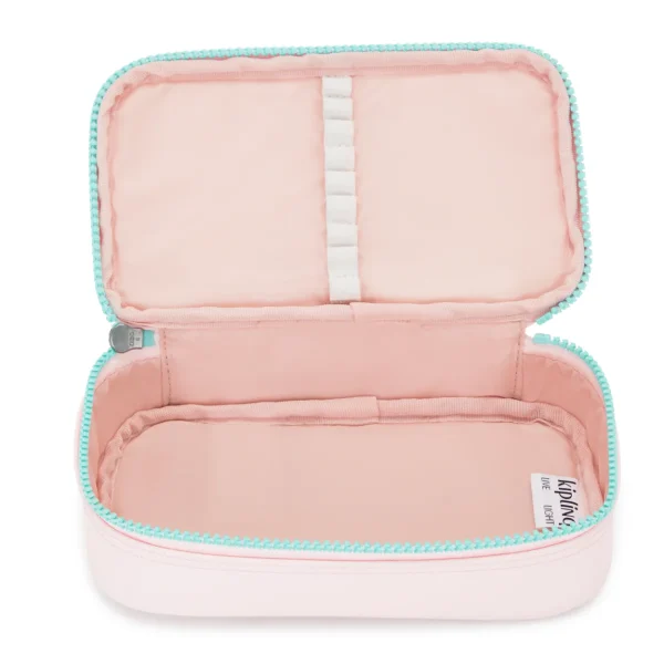 קלמר בינוני Kipling 50 PENS – KI315652J – sea-pink-metallic – 2