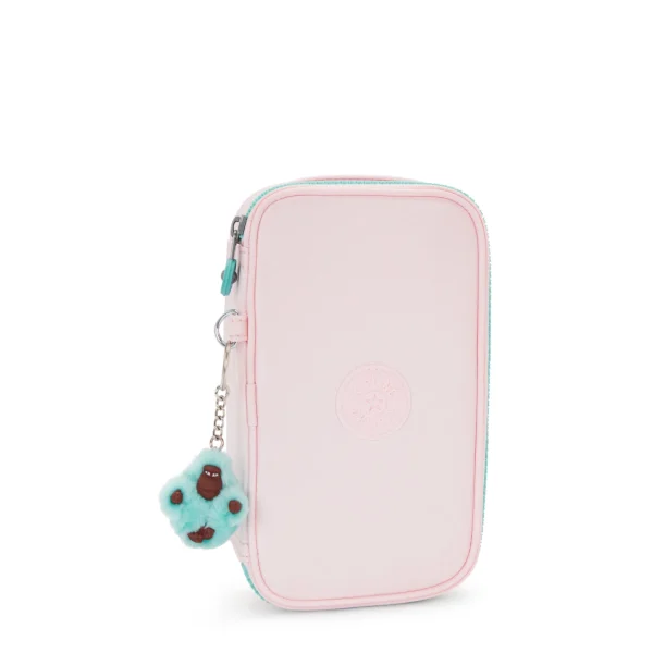 קלמר בינוני Kipling 50 PENS – KI315652J – sea-pink-metallic – 3