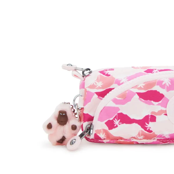קלמר בינוני Kipling CUTE – KI33301BV – pink-palm – 4
