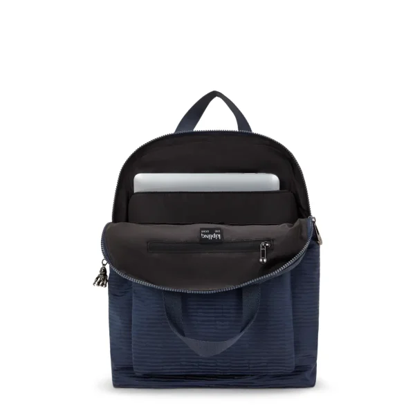 תיק גב בינוני Kipling KAZUKI – KI3507UW4 – night-ocean-jacquard – 2