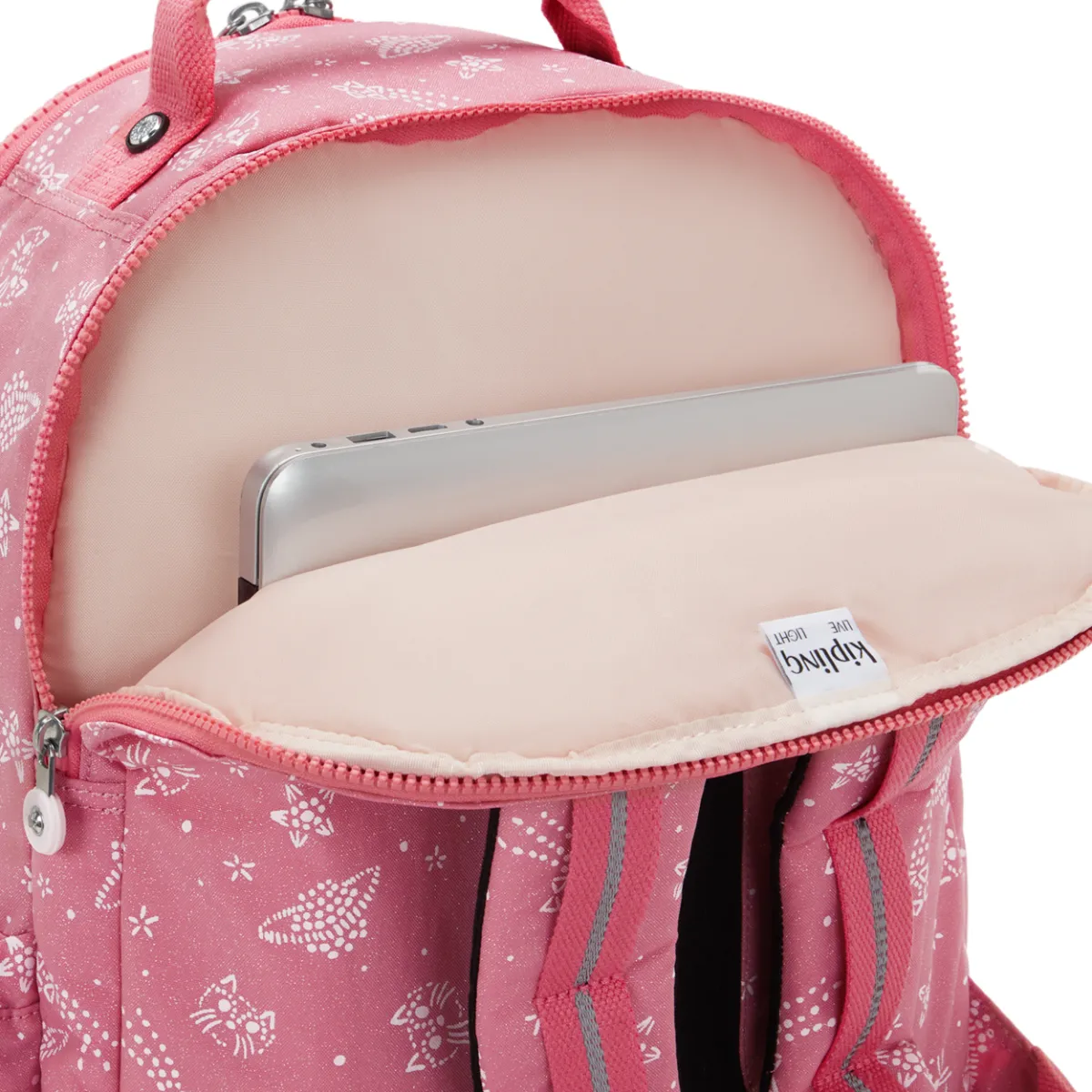 תיק גב למחשב 17" SEOUL COLLEGE EXTRA – KI35145FR – glitter-cats – 5