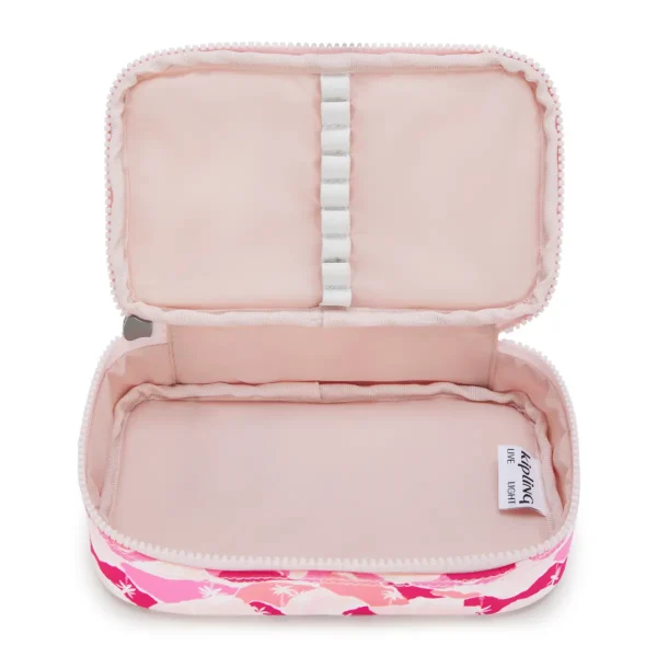 קלמר בינוני Kipling 50 PENS – KI37071BV – pink-palm – 2