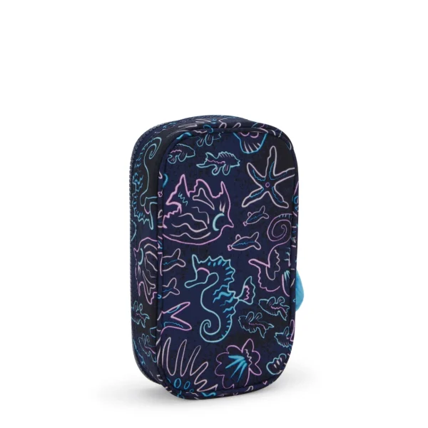 קלמר בינוני Kipling 50 PENS – KI37074FK – disco-fish – 1