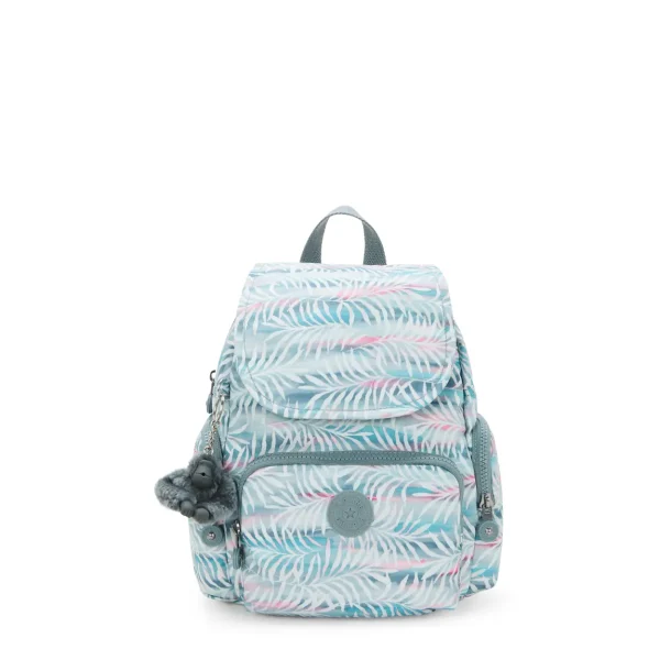 תיק גב קטן Kipling CITY ZIP MINI – KI37353QN – palmtree-leaves – 1