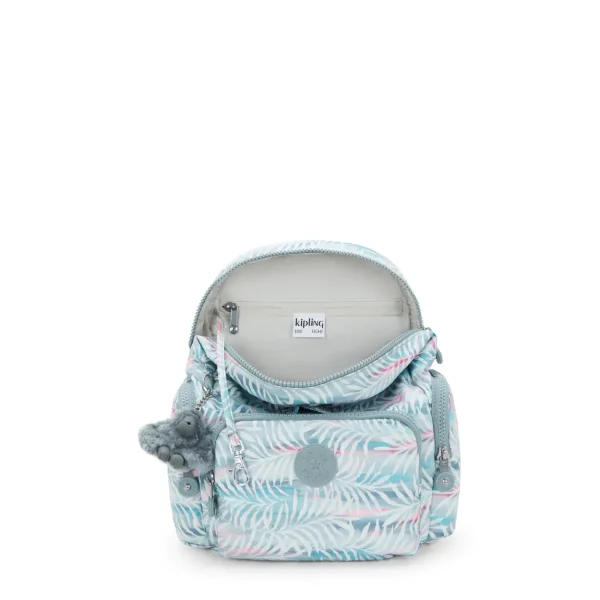 תיק גב קטן Kipling CITY ZIP MINI – KI37353QN – palmtree-leaves – 2