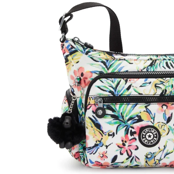 תיק צד בינוני Kipling GABBIE S – KI37595DZ – cocktail-floral – 4