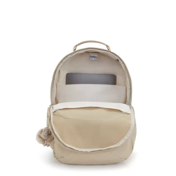 תיק גב Seoul Kipling – KI403496A – sign-beige-emb – 2