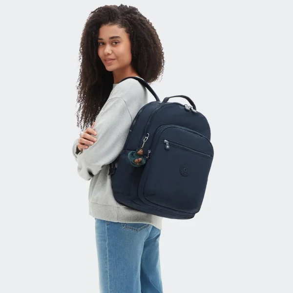 תיק גב גדול Kipling SEOUL LAP – KI42754DX – true-blue-tonal – 7