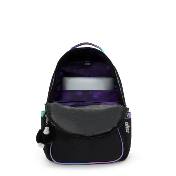 תיק גב גדול Kipling SEOUL – KI4497JU7 – dance-black – 2