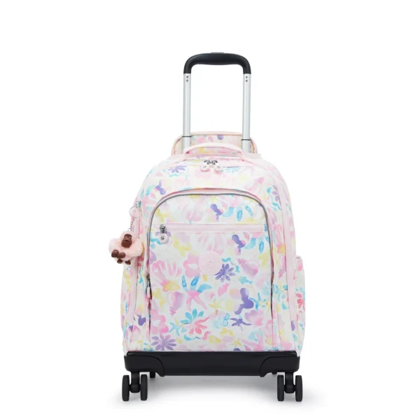 תיק גב גדול עם גלגלים Kipling NEW ZEA – KI46744ES – aqua-sea – 1