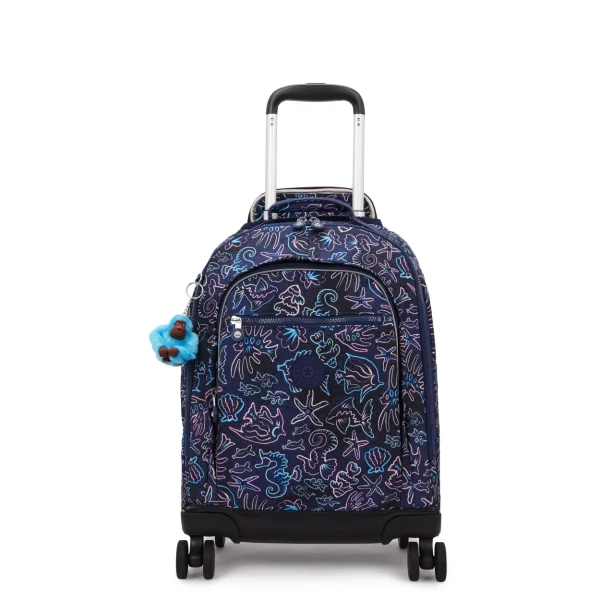 תיק גב גדול עם גלגלים Kipling NEW ZEA – KI46744FK – disco-fish – 1