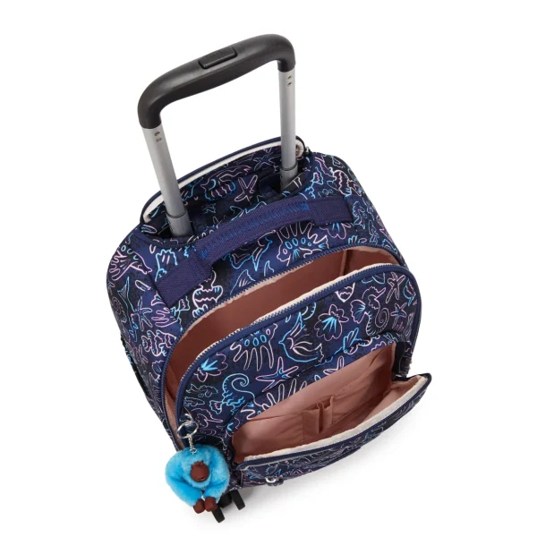 תיק גב גדול עם גלגלים Kipling NEW ZEA – KI46744FK – disco-fish – 2