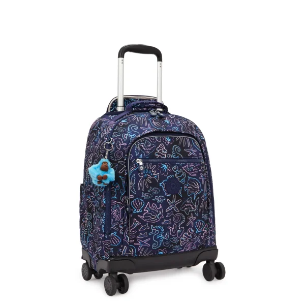 תיק גב גדול עם גלגלים Kipling NEW ZEA – KI46744FK – disco-fish – 3