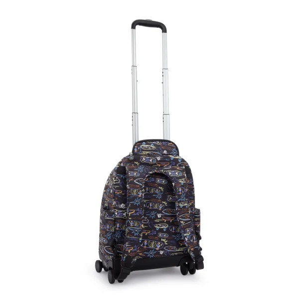 תיק גב גדול עם גלגלים Kipling NEW ZEA – KI467471M – neon-skate – 1