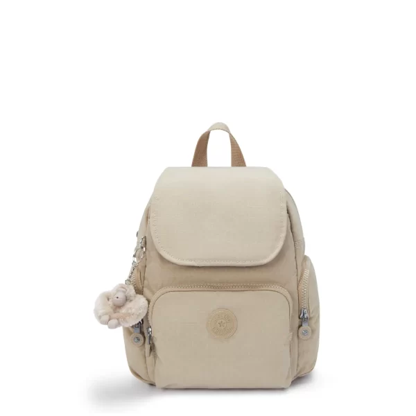 תיק גב קטן City Zip Mini Kipling – KI469796A – sign-beige-emb – 1