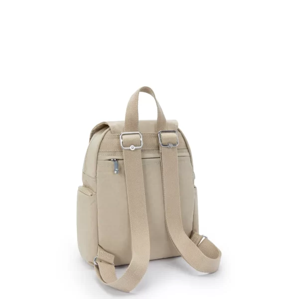 תיק גב קטן City Zip Mini Kipling – KI469796A – sign-beige-emb – 1