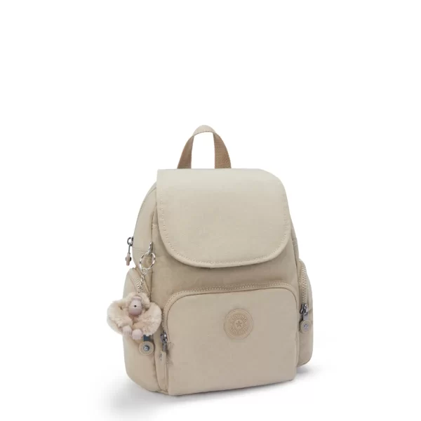 תיק גב קטן City Zip Mini Kipling – KI469796A – sign-beige-emb – 3