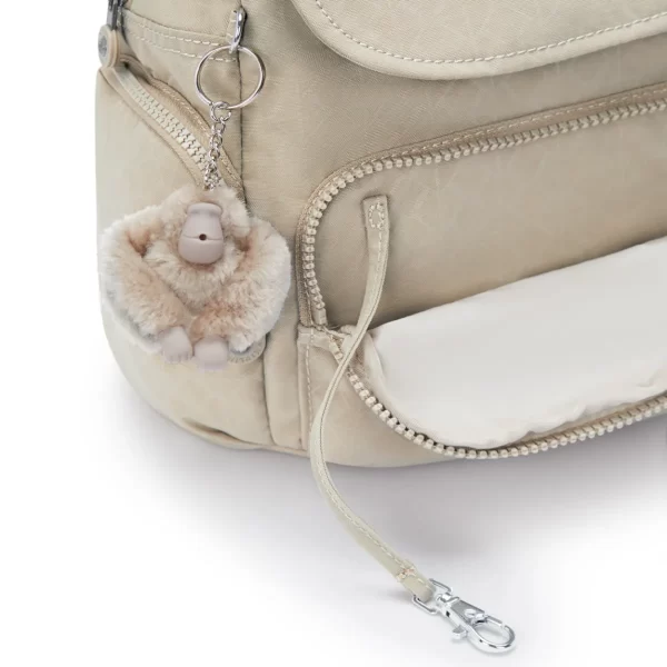 תיק גב קטן City Zip Mini Kipling – KI469796A – sign-beige-emb – 6