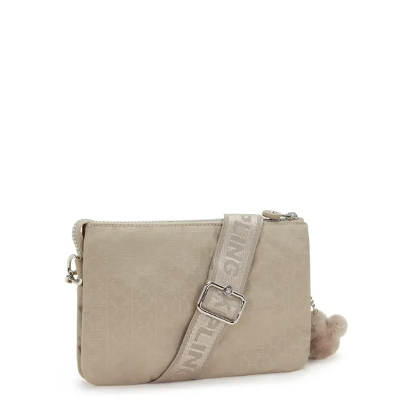 תיק צד קטן Kipling RIRI ZIP – KI474542N – glorious-beige-silver – 1