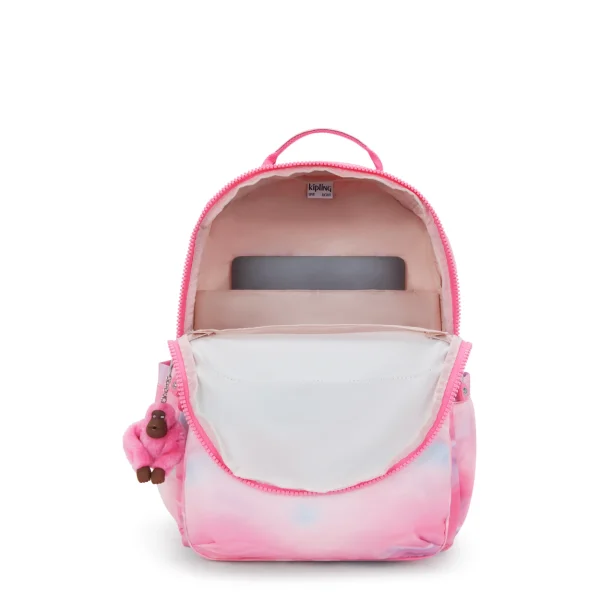 תיק גב גדול Kipling SEOUL – KI48513BU – rose-glow – 2