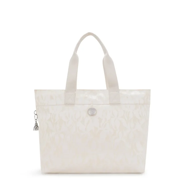 תיק צד גדול Kipling COLISSA UP – KI4895Y05 – palm-beige-jacquard – 1