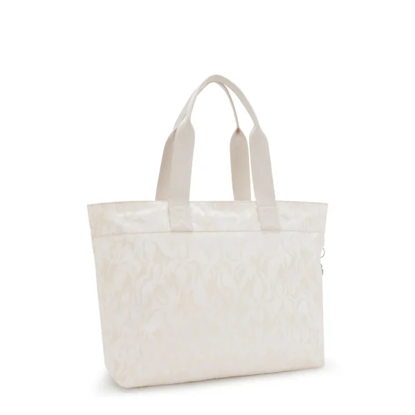 תיק צד גדול Kipling COLISSA UP – KI4895Y05 – palm-beige-jacquard – 1