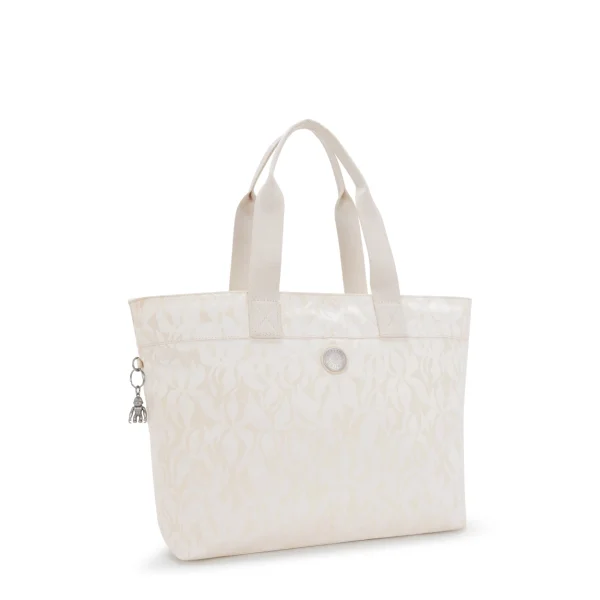 תיק צד גדול Kipling COLISSA UP – KI4895Y05 – palm-beige-jacquard – 3