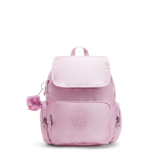 תיק גב קטן Kipling City Zip S – KI5634F4D – metallic-lilac – 1