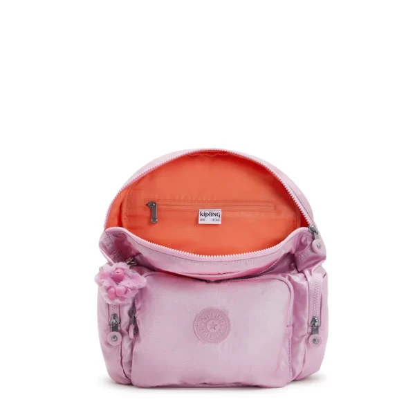 תיק גב קטן Kipling City Zip S – KI5634F4D – metallic-lilac – 2