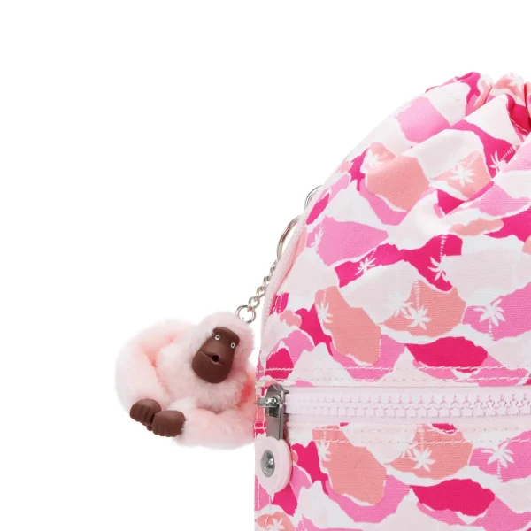 תיק גב בינוני Kipling SUPERTABOO – KI56371BV – pink-palm – 4