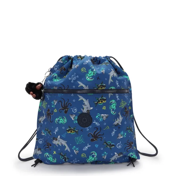 תיק גב בינוני Kipling SUPERTABOO – KI563773L – undersea-party – 1
