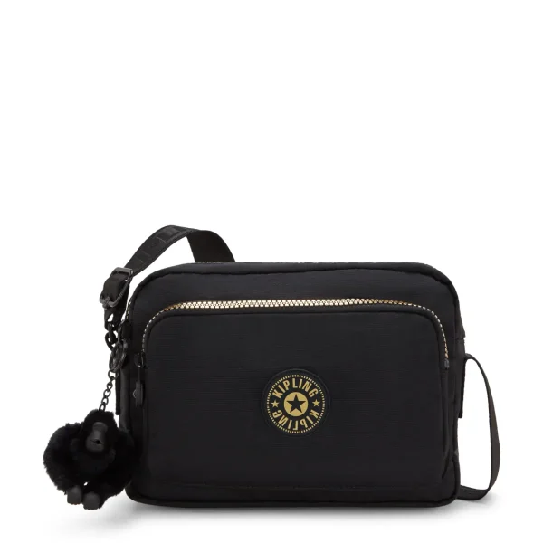 תיק צד בינוני Kipling ABANU M ZIP – KI59861BG – glorious-gold – 1