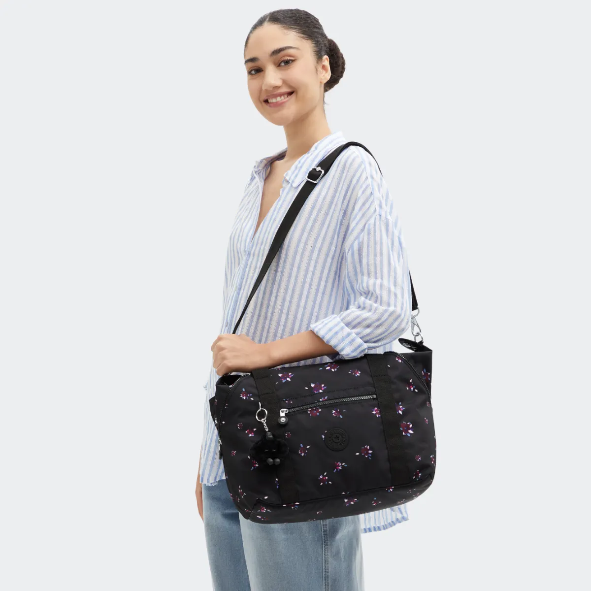 תיק צד בינוני ART – KI59915FH – night-flower – 6