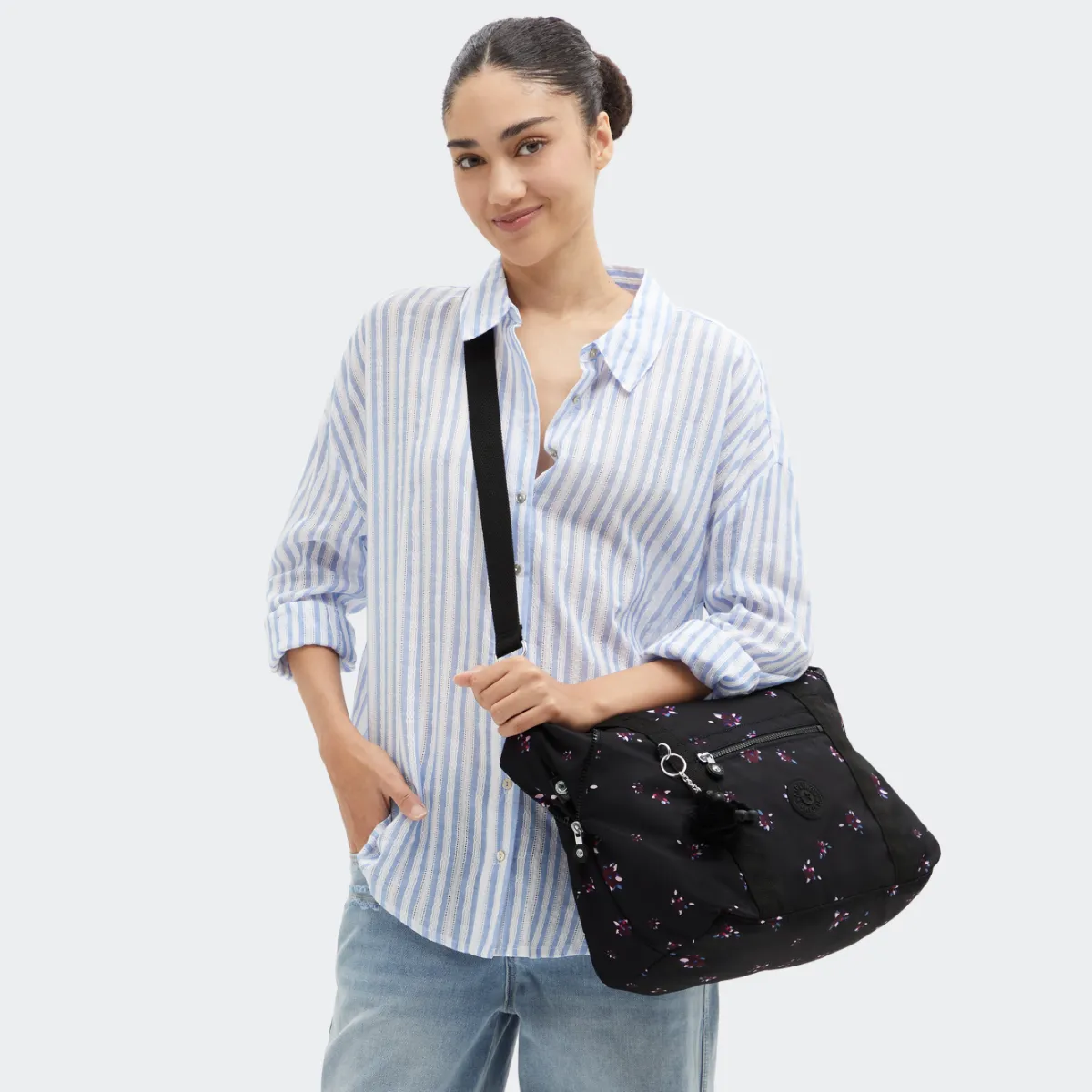 תיק צד בינוני ART – KI59915FH – night-flower – 7