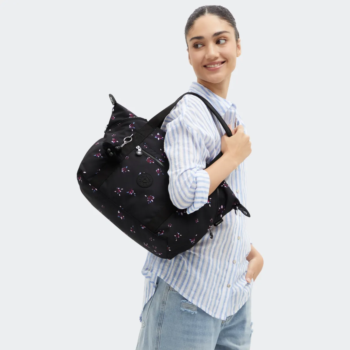 תיק צד בינוני ART – KI59915FH – night-flower – 8