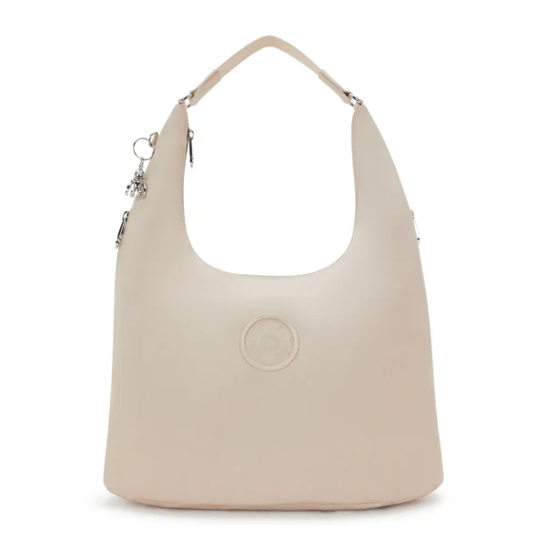 תיק צד גדול Kipling EANNA ZIP – KI603126J – beige-spice – 1
