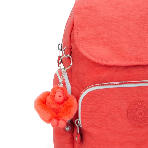 תיק גב קטן Kipling City Zip Mini – KI6046CW5 – almost-coral – 4