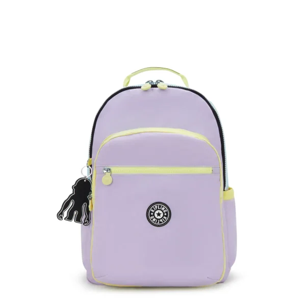 תיק גב גדול Kipling SEOUL LAP – KI61809CZ – lavendar-block – 1