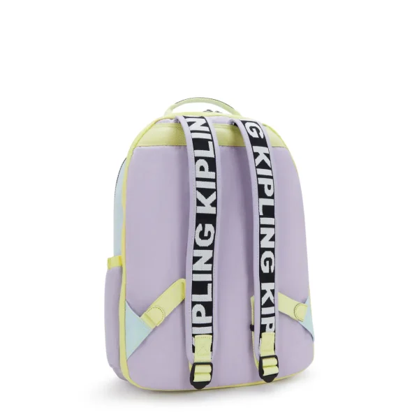 תיק גב גדול Kipling SEOUL LAP – KI61809CZ – lavendar-block – 1